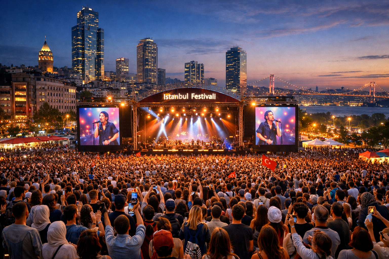 Marmara Bolgesi'nde sehir festivali atmosferi